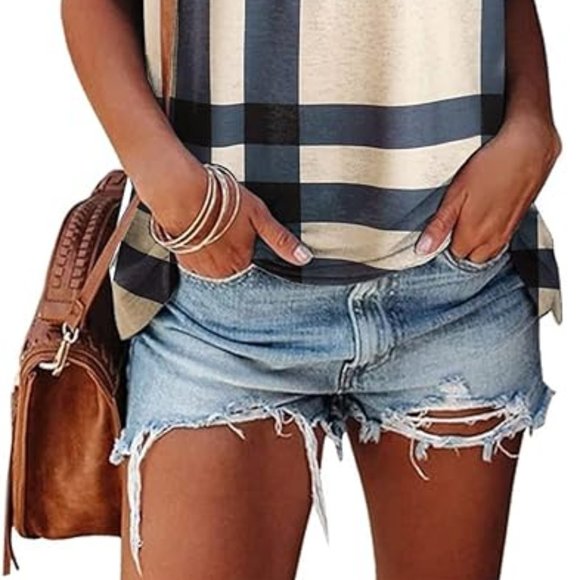 Cap sleeve summer top - Picture 2 of 2